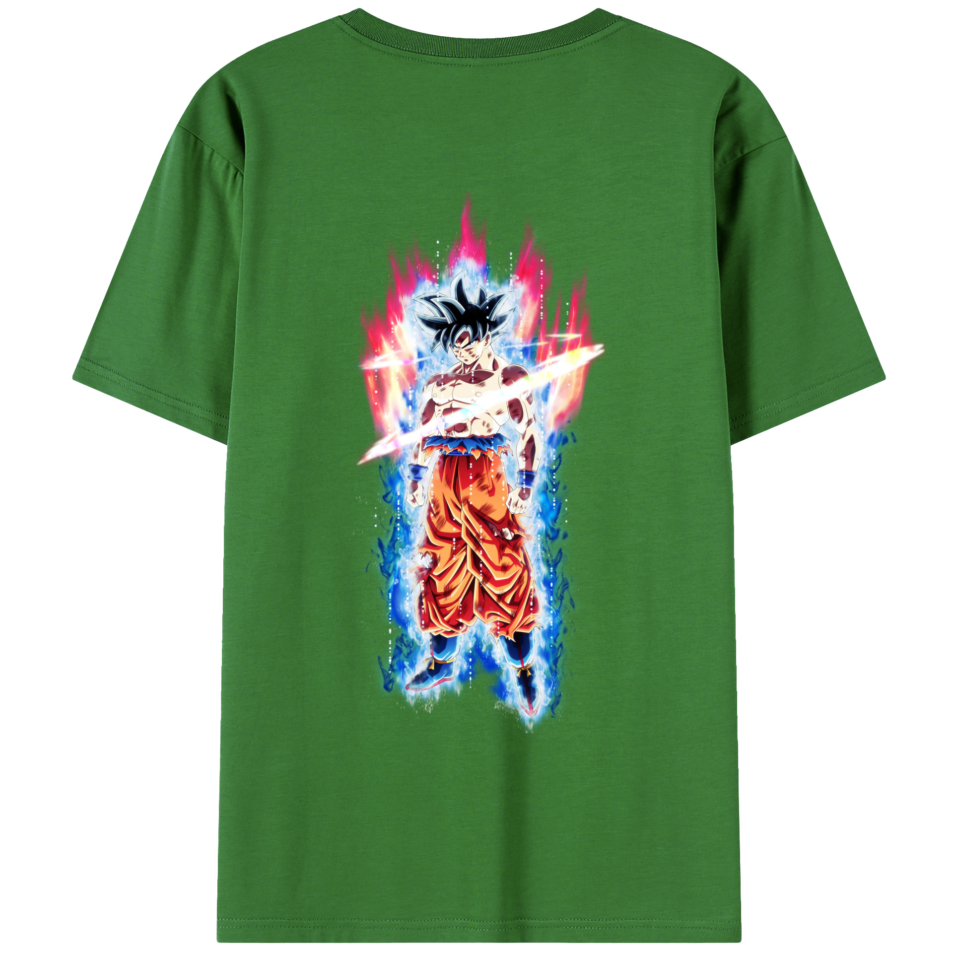 （画像用） ドラゴンボール 孫悟空（そん ごくう）Son Goku カカロット DRAGON BALL Kakarotto レディース半袖Tシャツ(バックプリント)